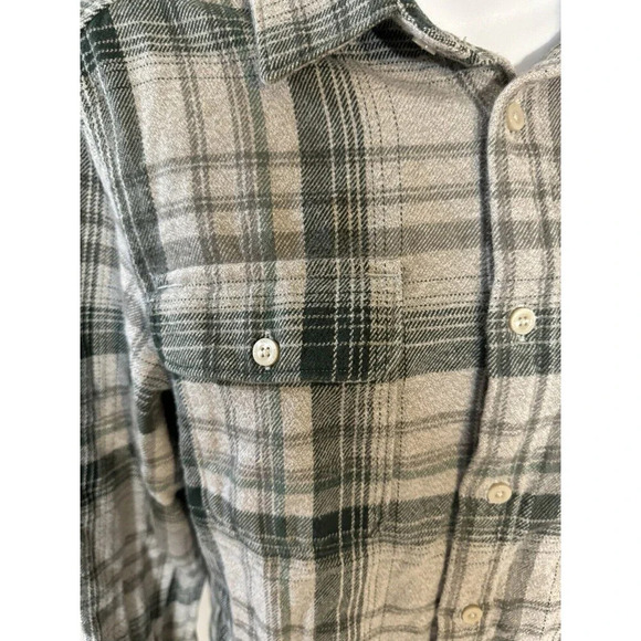 The North Face Shirt Mens Small Plaid Long Sleeve Button Up Flannel - Picture 2 of 5